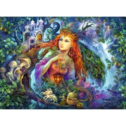 Ravensburger (14693) - "Fairy World No.1, Fairy of the Forest" - 500 Teile Puzzle