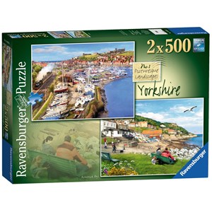 Ravensburger (14050) - "Picturesque Yorkshire" - 500 Teile Puzzle
