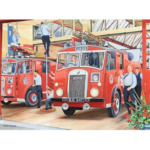 Ravensburger (14782) - Trevor Mitchell: "The Fireman" - 500 Teile Puzzle