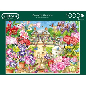 Falcon (11171) - Claire Comerford: "Sommergarten" - 1000 Teile Puzzle
