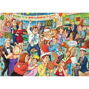 Ravensburger (19769) - Geoffrey Tristram: "Office Christmas Party" - 1000 Teile Puzzle