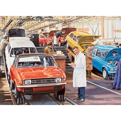 Ravensburger (14817) - Trevor Mitchell: "The Factory Worker" - 500 Teile Puzzle