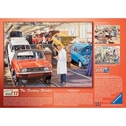 Ravensburger (14817) - Trevor Mitchell: "The Factory Worker" - 500 Teile Puzzle