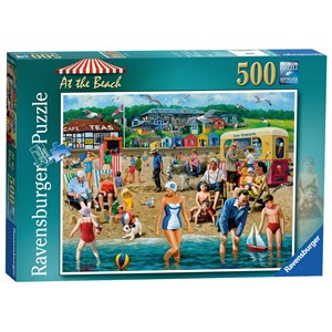 Ravensburger (14657) - "At the Beach" - 500 Teile Puzzle