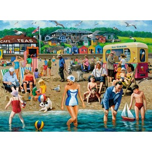 Ravensburger (14657) - "At the Beach" - 500 Teile Puzzle