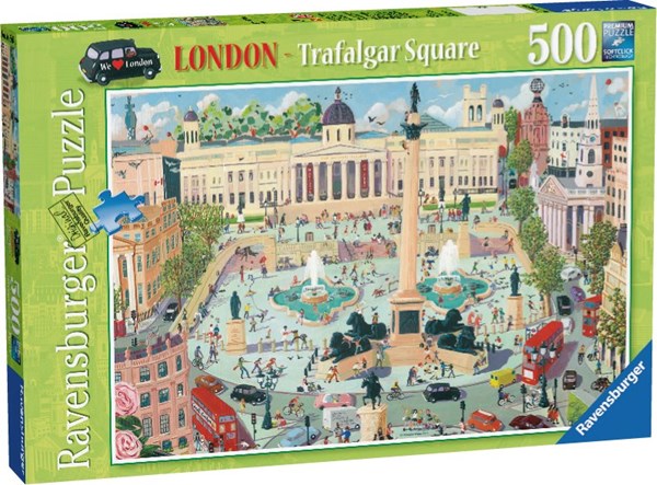 Ravensburger (14546) - "Trafalgar Square" - 500 Teile Puzzle