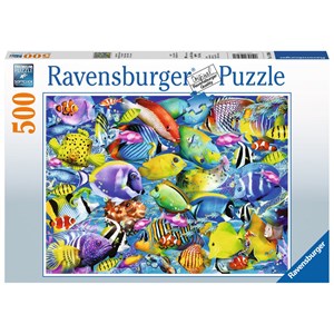 Ravensburger (14796) - "Tropical Traffic" - 500 Teile Puzzle