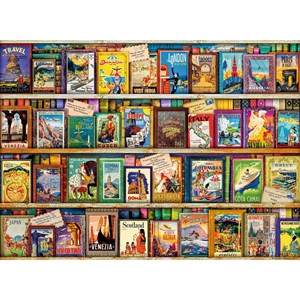 Ravensburger (14752) - Aimee Stewart: "Vintage Travel" - 500 Teile Puzzle