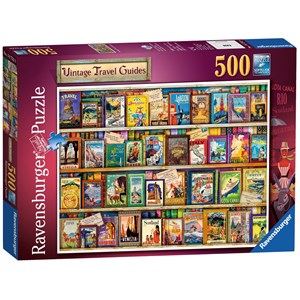 Ravensburger (14752) - Aimee Stewart: "Vintage Travel" - 500 Teile Puzzle