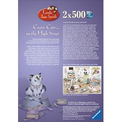 Ravensburger (14079) - Linda Jane Smith: "On the High Street" - 500 Teile Puzzle