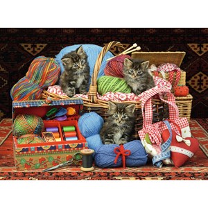 Ravensburger (14785) - "Flauschiges Vergnügen" - 500 Teile Puzzle