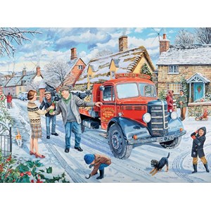Ravensburger (14675) - Trevor Mitchell: "The Coalman" - 500 Teile Puzzle
