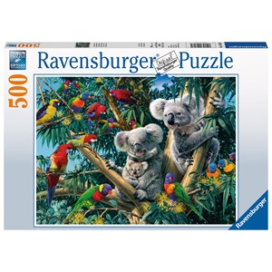Ravensburger (14826) - "Koalas im Baum" - 500 Teile Puzzle
