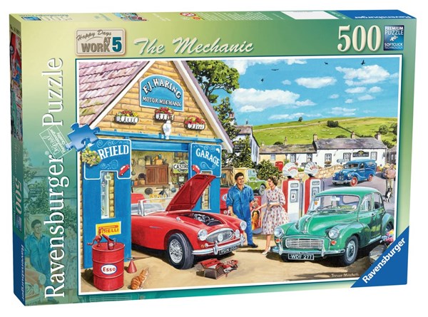 Ravensburger (14199) - "The Mechanic" - 500 Teile Puzzle