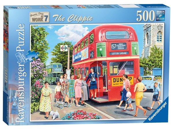 Ravensburger (14292) - Trevor Mitchell: "The Clippie" - 500 Teile Puzzle