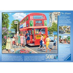 Ravensburger (14292) - Trevor Mitchell: "The Clippie" - 500 Teile Puzzle