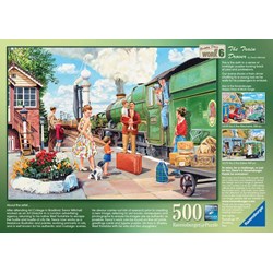Ravensburger (14291) - Trevor Mitchell: "The Train Driver" - 500 Teile Puzzle