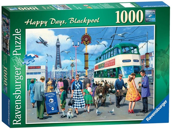 Ravensburger (19311) - Kevin Walsh: "Blackpool" - 1000 Teile Puzzle
