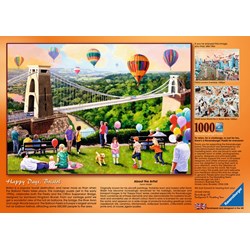 Ravensburger (19654) - Kevin Walsh: "Bristol" - 1000 Teile Puzzle