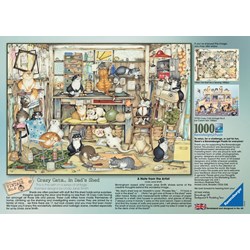 Ravensburger (19852) - Linda Jane Smith: "Dad's Shed" - 1000 Teile Puzzle