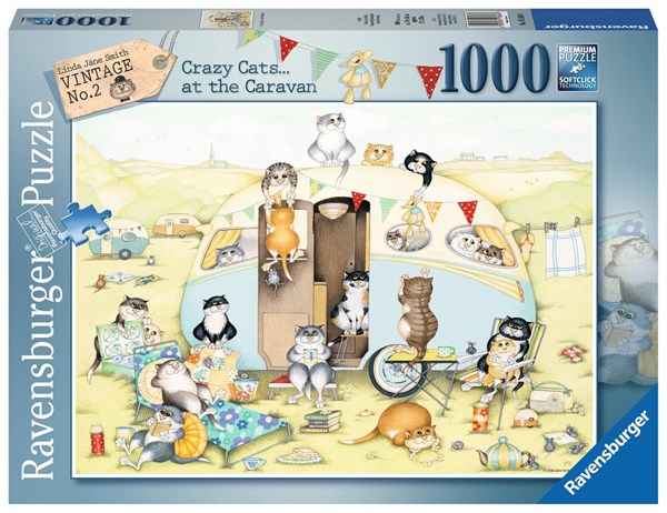 Ravensburger (19588) - Linda Jane Smith: "The Caravan" - 1000 Teile Puzzle