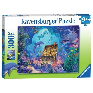 Ravensburger (13255) - "Tiefsee-Schatz" - 300 Teile Puzzle