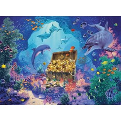 Ravensburger (13255) - "Tiefsee-Schatz" - 300 Teile Puzzle