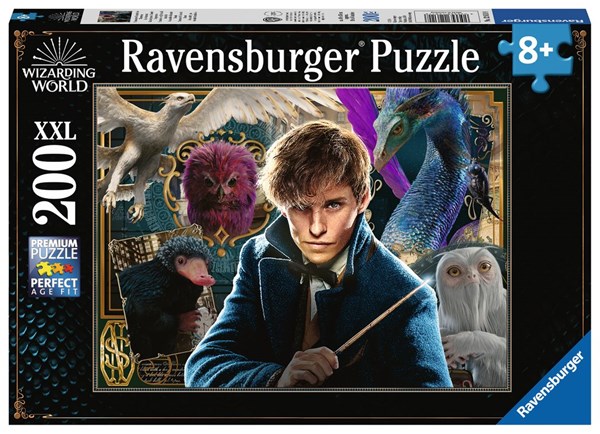 Ravensburger (12611) - "Fantastische Tierwesen" - 200 Teile Puzzle