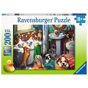 Ravensburger (12667) - "Tub Time" - 200 Teile Puzzle