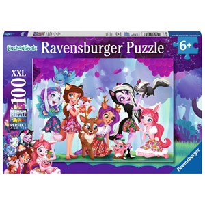 Ravensburger (10945) - "Enchantimals, Vereinte Freunde" - 100 Teile Puzzle