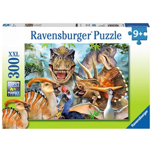Ravensburger (13246) - "Dino Selfies" - 300 Teile Puzzle
