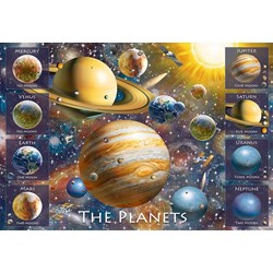 Ravensburger (10853) - "The Planets" - 100 Teile Puzzle