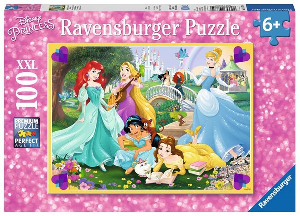 Ravensburger (10775) - "Disney Prinzesinnen, Wage deinen Traum!" - 100 Teile Puzzle