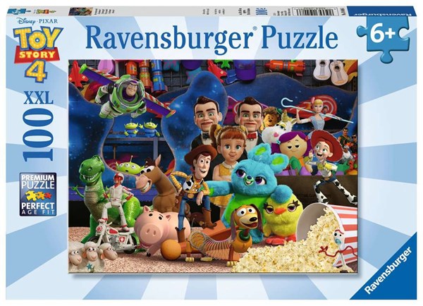 Ravensburger (10408) - "Toy Story 4" - 100 Teile Puzzle