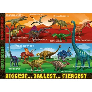 Ravensburger (05516) - "Extreme Dinosaurs" - 60 Teile Puzzle