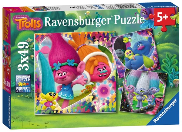 Ravensburger (08055) - "Trolls" - 49 Teile Puzzle