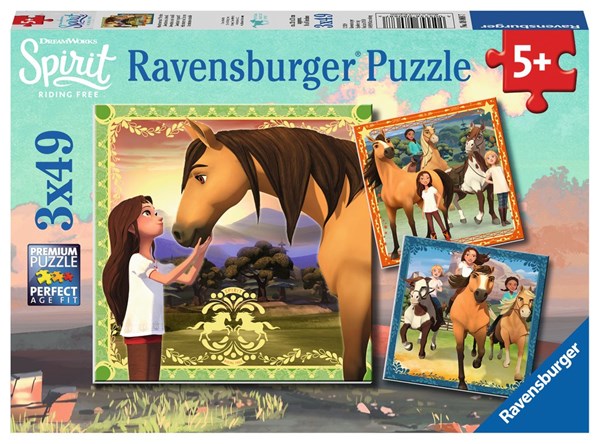 Ravensburger (08068) - "Dreamworks Spirit" - 49 Teile Puzzle