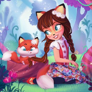 Ravensburger (08061) - "Enchantimals" - 49 Teile Puzzle