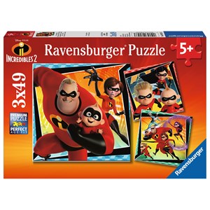 Ravensburger (08053) - "Die Unglaublichen 2" - 49 Teile Puzzle