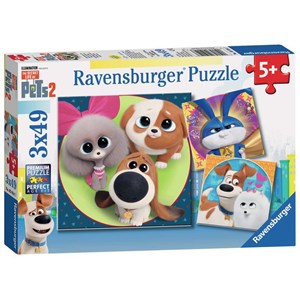 Ravensburger (05014) - "The Secret Life of Pets 2" - 49 Teile Puzzle