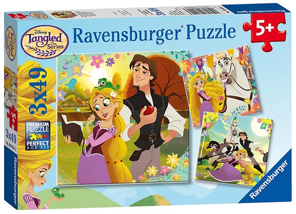 Ravensburger (08024) - "Zauberhaftes Haar" - 49 Teile Puzzle