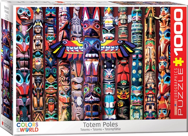 Eurographics (6000-5349) - "Kanadische Totems" - 1000 Teile Puzzle