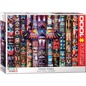 Eurographics (6000-5349) - "Kanadische Totems" - 1000 Teile Puzzle