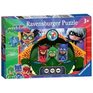 Ravensburger (08663) - "PJ Masks" - 35 Teile Puzzle