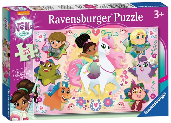 Ravensburger (08671) - "Nella the Princess Knight" - 35 Teile Puzzle