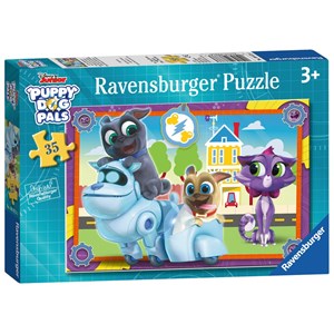 Ravensburger (08673) - "Puppy Dog Pals" - 35 Teile Puzzle