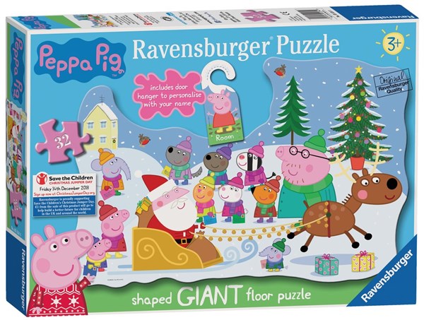 Ravensburger (05534) - "Peppa Pig Christmas" - 32 Teile Puzzle