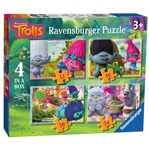 Ravensburger (06972) - "Trolls" - 12 16 20 24 Teile Puzzle
