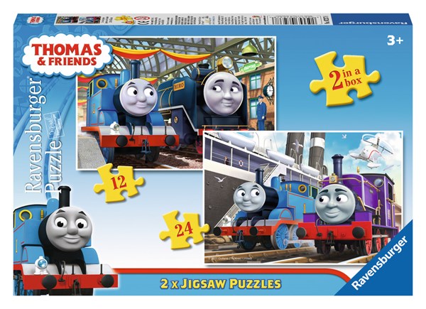 Ravensburger (07237) - "Thomas & Friends" - 12 24 Teile Puzzle