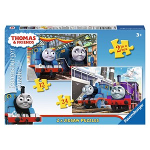 Ravensburger (07237) - "Thomas & Friends" - 12 24 Teile Puzzle